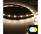 Ruban LED IP65 5050 - Blanc Pur + Chaud - 7,2W/m - 60 LED/m - 5m