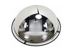 Manutan Expert - Miroir de sécurité 1/2 sphère - Ø 800mm Intérieur - Vision 360° - Acrylique