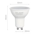 Ampoule LED GU10 6W 220V SMD2835 PAR16 10LED 90° - Blanc Froid 6000K - 8000K
