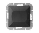Interrupteur Mural Simple Encastré 10A - Noir mat