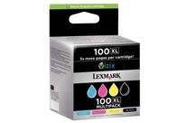 LEXMARK 14N1921E 2 Cartouches encre Couleur