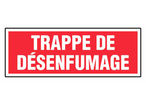 Panneau Trappe désenfumage - Rigide 330x120mm - 4140513