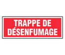 Panneau Trappe désenfumage - Rigide 330x120mm - 4140513