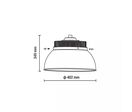 Cloche industrielle High Bay LED 150W