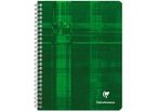 Cahier spirale Clairefontaine 17x22 cm petits carreaux  100 pages 90 g