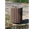 Corbeille publique Soleil 70 L