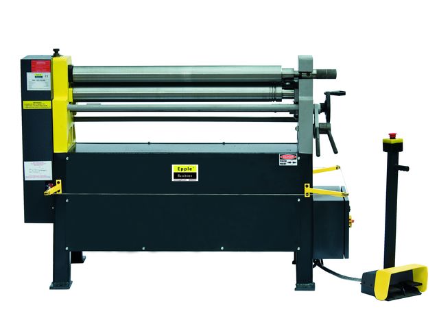 Rouleuse de tôle électrique 3 rouleaux E-RBE 1.270-2,5 - Capacité 1270 x 2,5 mm