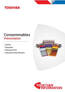 Brochure Accessoires pour l'étiquetage Industriel