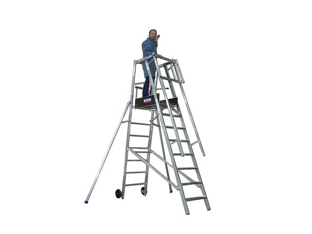 PIRP - Plate forme professionnelle pliante alu avec protections