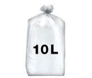 Sacs poubelles blancs - haute densité - 10 litres 35M- 1000 par colis 