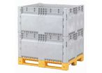 Caisses palettes modulables : KitBin plein hauteur double 
