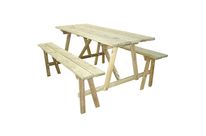 Table rectangualire de pique nique Poitevine