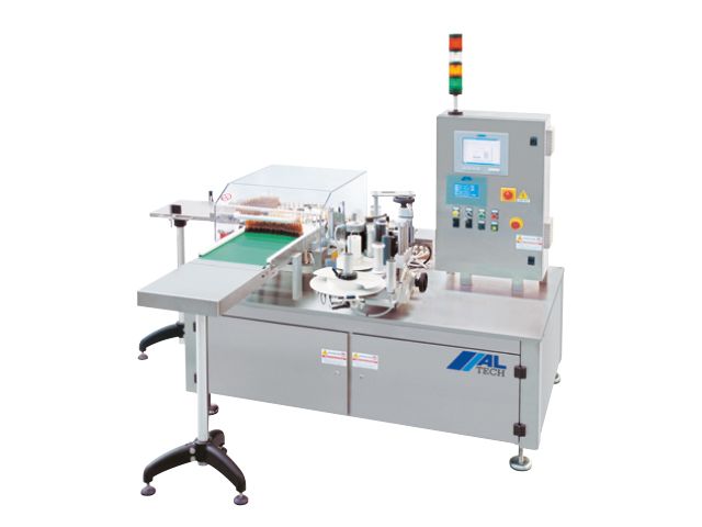 Etiqueteuse pharmaceutique ampoules petits flacons - Matthews France