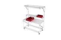 CC 19815-03 Station de travail mobile avec étagère de picking plate et LED
