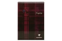 Bloc-bureau Spirale Clairefontaine Pupitre A4 grands carreaux 160 feuilles