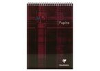Bloc-bureau Spirale Clairefontaine Pupitre A4 grands carreaux 160 feuilles