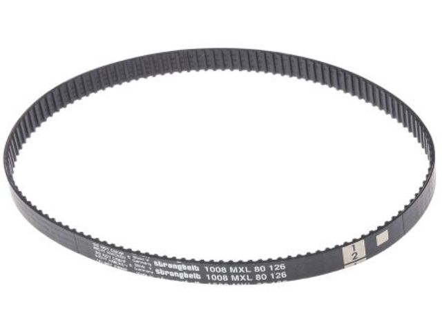 Mxl Rubber Timing Belt W1/4, L 10.08 In.