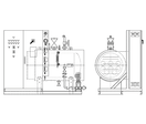 Chaudières vapeur électriques basse pression :  EHBP