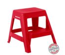 Marchepied 2 marches Rouge - 5160992