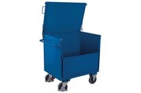 Variofit - Chariot conteneur acier - 500 kg - Ergonomique - 3 ans garantie