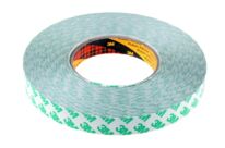 Ruban plastique double face 9087, Blanc 3M Chlorure de polyvinyle x 0.26 mm