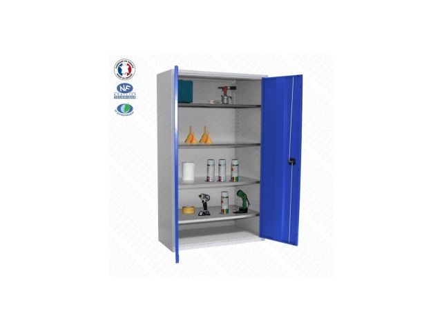 Armoire large 2 portes pleines |  ARMABO    