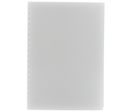 Couverture transparente perforée 20/100 A4 paquet de 100