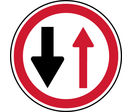 Panneau de parking cédez le passage au sens inverse