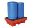 Bac plastique de rétention 2 fûts de 220 litres | BAC240P-C