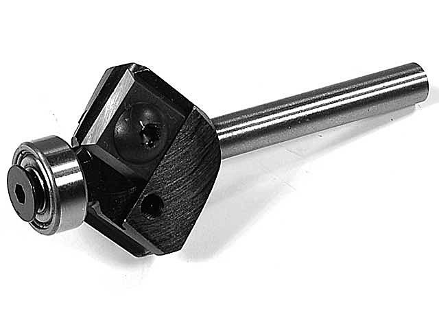 Porte-outils affleurage avec guide à billes