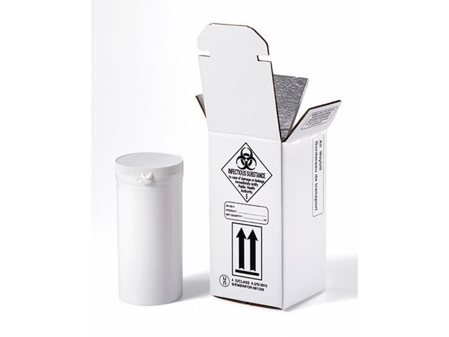 Kit de transport de substances biologiques de la catégorie A &amp; B. 650 ml