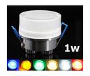 Spot LED encastrable 1W cristal Rond