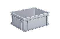 UTZ - Bac norme Europe 15L Gris - Polypropylène - Gerbable &amp;amp; Alimentaire - 400x300x170mm