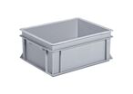 UTZ - Bac norme Europe 15L Gris - Polypropylène - Gerbable & Alimentaire - 400x300x170mm