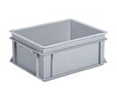 UTZ - Bac norme Europe 15L Gris - Polypropylène - Gerbable &amp; Alimentaire - 400x300x170mm