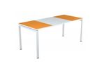 Bureau droit 140 easy orange