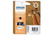 EPSON T0711 2 Cartouches encre Noire