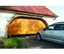 Porte de garage sectionnelle en bois