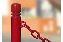 Poteau fixe à chaîne ligne City Ø 76 mm