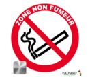 Panneau Zone non fumeur - Alu Ø300mm - 4010298