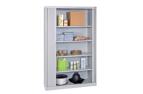 Armoire haute à rideaux - Hauteur 1950 mm