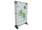 Composition expostand "H" 246 x 154 cm