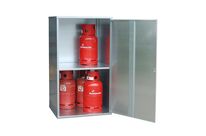 Armoire pour bouteilles de gaz en tôle galvanisé à chaud - Type GFD-G