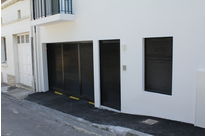 Porte basculante avec ventelles | SAFIR S400 ou SAFIR S424 