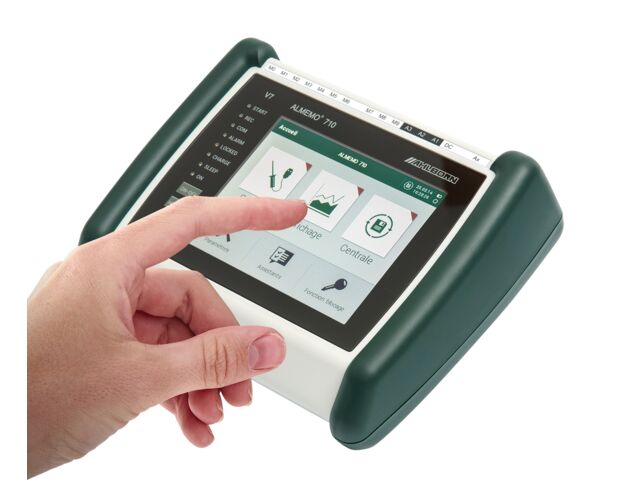 Centrale d'acquisition tactile 10 voies multi-capteur | MA710 