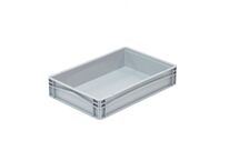 Bac plein gris 600x400x120 mm | BEP6412