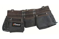 Porte-outils cuir 9 compartiments