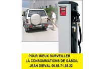 Borne de gestion des consommations de gasoil