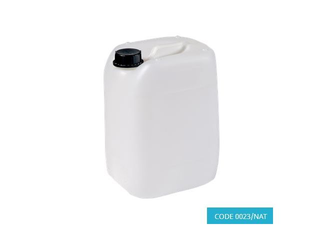 Jerrican en plastique bleu PEHD - produits dangereux 3H1/Y1.9/150 - 10L UN - CODE 0023/NAT