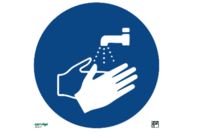 Signalétique pour la mise en place des gestes barrières 